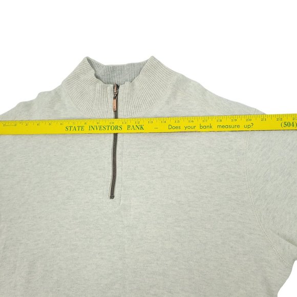 Vintage Joe Marlin Pullover Sweater Quarter Zip Men Size XL Retro Soft Cotton - Picture 7 of 12